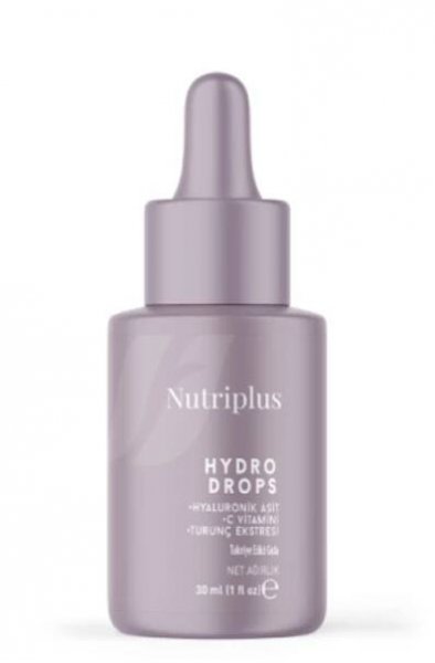 Nutriplus Kyselina hyaluronová s vit. C a extraktem z květů pomerančovníku hořkého, kapky