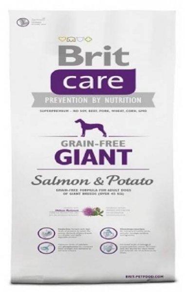 Brit Care Grain-Free Adult GB Salmon & Potato 12kg
