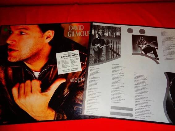 David Gilmore - About Face orig. 84 Ger , Top - NM! - LP / Vinylové desky