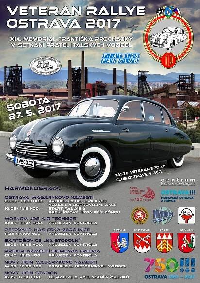 Veteran Rallye Ostrava 2017, Ostrava