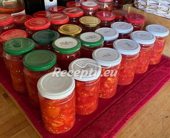 ᐉ Zavařená rajčata ve vlastní šťávě - recepty.eu