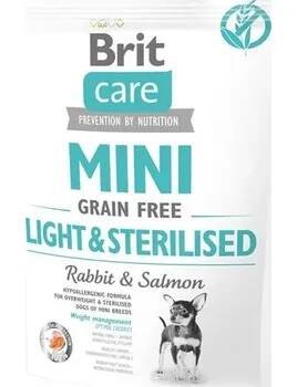 Brit Care Mini Dog Light & Sterilised Rabbit&Salmon 0,4 kg