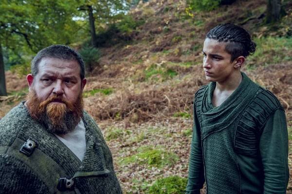 Into the Badlands - Černé srdce, bílá hora - Z filmu - Nick Frost, Aramis Knight