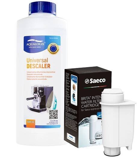 Univerzální odvápňovač 500ml + Filtr do kávovaru Gaggia Intenza+