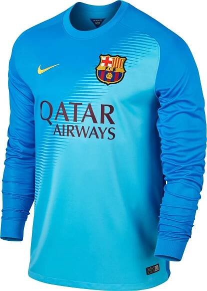 FC Barcelona 14-15 (2014-15) Home, Away and Third Kits