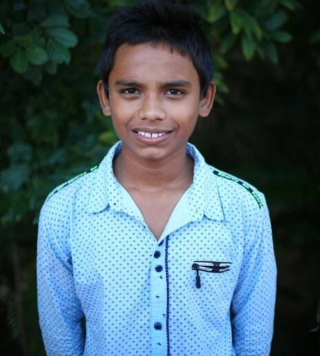 Boy from COF in India