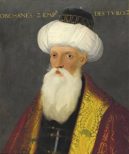 A portrait of Orhan I by an unknown artist. (Getty Images)