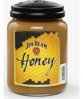 Svíčka Candleberry svíčka Jim Beam Honey 624 g