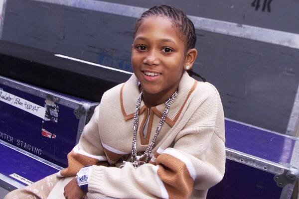 Rapper Lil' Romeo backstage at the taping of ABC Family's FRONT ROW CENTER at the Wadsworth Theatre, Los Angeles, CA., Nov. 10, 2001.  FRONT ROW CENTER airs Friday, November 23, (3:00 PM ET/PT)  Photo by Kevin Winter/Getty Images