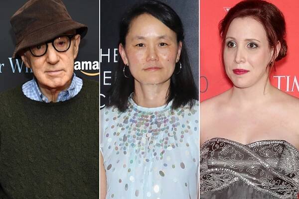 Woody Allen, Soon-Yi Previn and Dylan Farrow