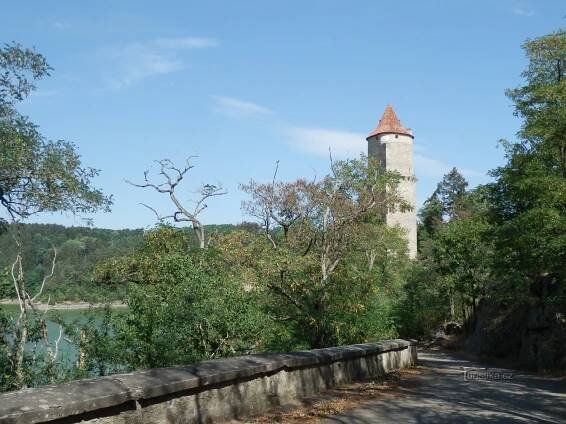 Na hrad Zvíkov a odtud pěšky... - Trasa