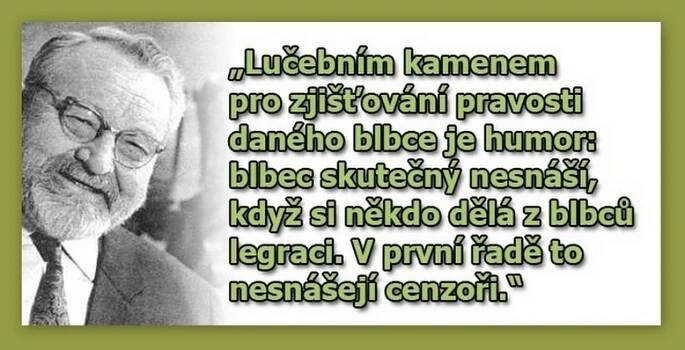 CITÁT: Jan WerichZa krásnější Vimperk
