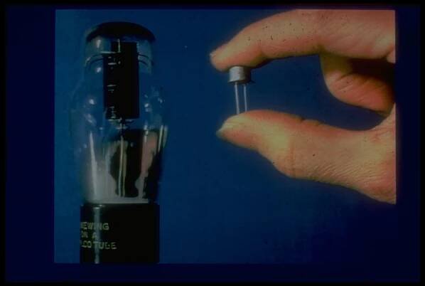 Vacuum tube & transistor, functional forebearers of semiconductor chips