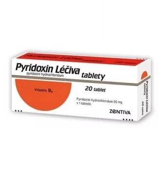 Pyridoxin tbl.20x20mg Léčiva