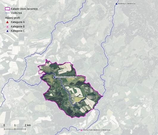 Javornice | Stupně povodňové aktivity