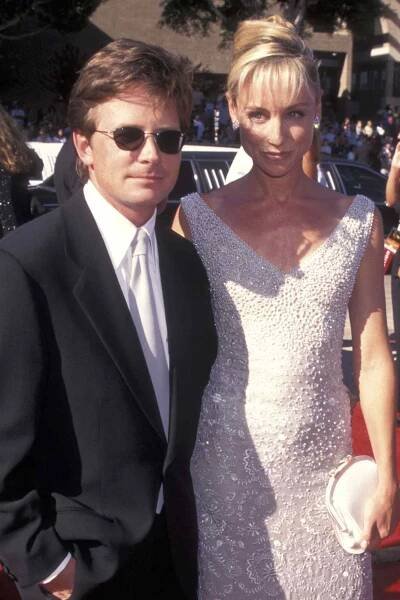 Michael J. Fox and Tracy Pollan
