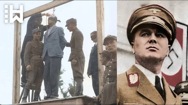 Veřejná poprava nacistického „řezníka Polska“ - vraha statisíců lidí - Arthur Greiser