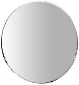Zrcátko pro slepý úhel, 2'' kulaté skleněné konvexní zpětné zrcátko, balení 1 ks