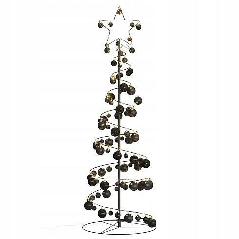 Kónický vánoční stromek s vánočními světýlky, 100 LED, 150 cm Druh svítící figurka