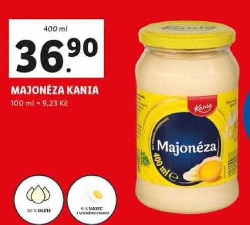MAJONÉZA KANIA, 400 ml