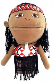 Hand Puppet Māori Girl 30cm