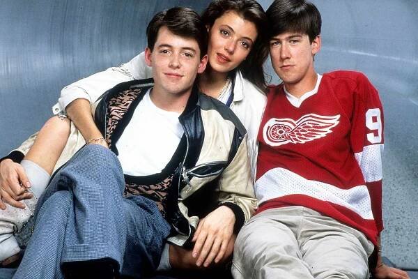 Ferris Bueller Stars Matthew Broderick and Alan Ruck Reunite on the Set of a New Film