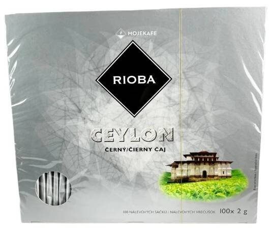 Rioba černý čaj Ceylon 100ks - MOJEKAFE