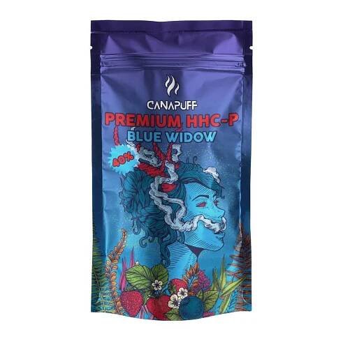 CanaPuff - BLUE WIDOW 40% - Premium HHC-P Květy