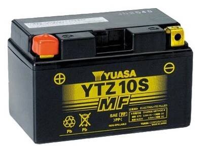YUASA YTZ10S, 12V, 8,6Ah