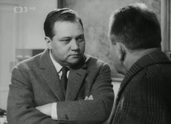 Rudolf Hrusínský in Hrdina má strach (1966)