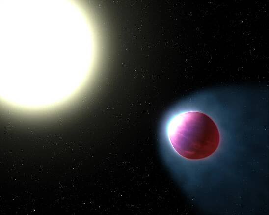 Extrémní svět: Exoplaneta, ze které unikají kovy