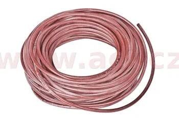 Elektroinstalační materiál silikonový kabel s průřezem 1,5 mm, hnědá izolace, (cena za 1 m)