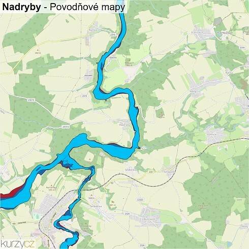Nadryby - mapy | Kurzy.cz