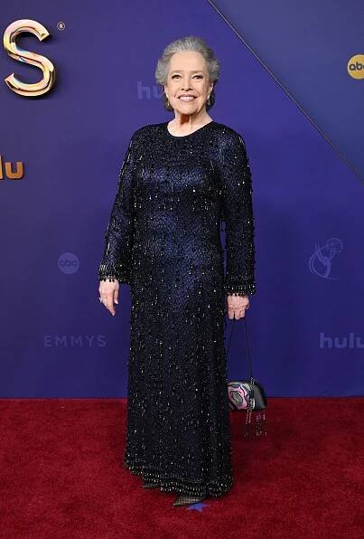 Kathy Bates at the 76th Primetime Emmy Awards held at Peacock Theater on September 15, 2024 in Los Angeles, California.