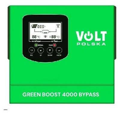 Solární regulátor MPPT VOLT GREEN BOOST 4000 BYPASS 4kW (pro FV ohřev vody)