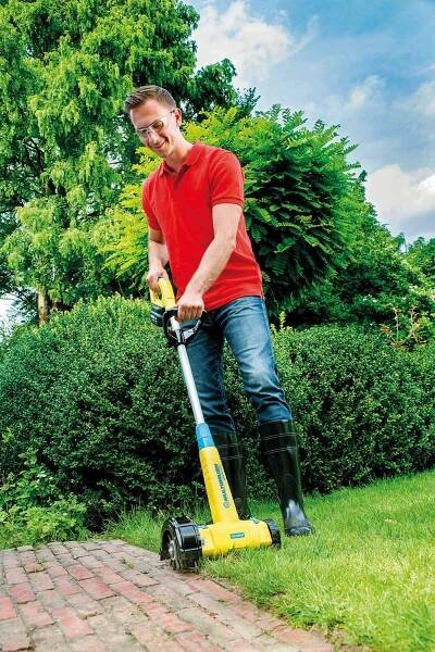 Ořezávač okrajů trávníku 2-v-1 | Sekačky a další zahradní technika
