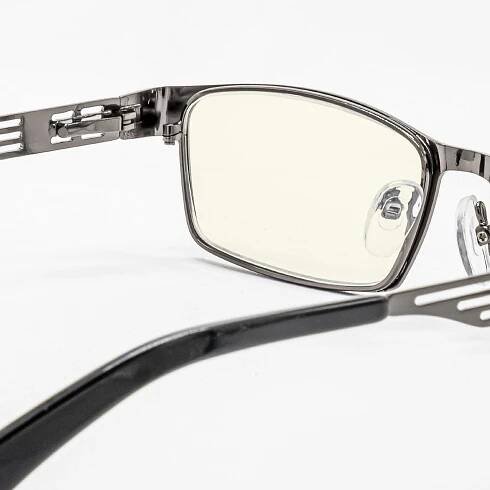 GLASSA Blue Light Blocking Glasses PCG 208, dioptrie +3,50 šedá