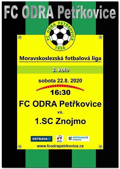 Preview 3. kola MSFL: FC ODRA Petřkovice - 1. SC Znojmo FK, sobota 22.8.2020, 16:30 hod. | Drupal