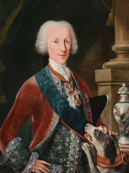 Portrait of Don Luis de Borbón, Infante of Spain (1727-1785) - William ThuillierWilliam Thuillier