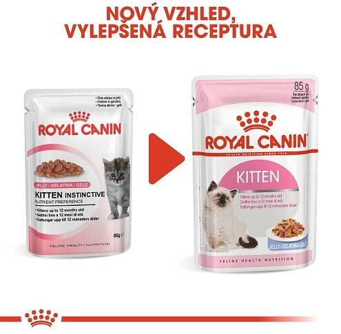 Royal Canin Pouch Kitten Instinctive Jelly - 85g