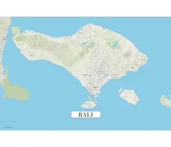 Plakát, Obraz - Bali color