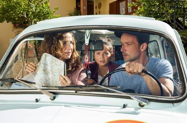 Papa hat keinen Plan - Z filmu - Clelia Sarto, Bianca Nawrath, Lucas Gregorowicz