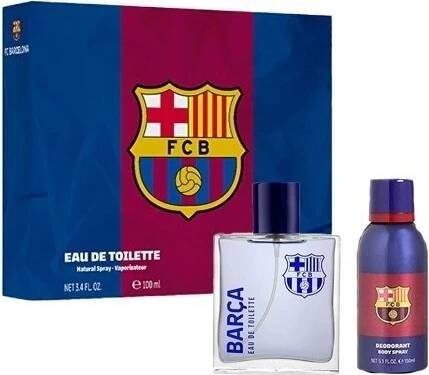 EP Line FC Barcelona EDT 100 ml + deospray 150 ml dárková sada