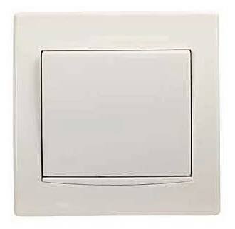 AYA1400223 Anya, jednopólový spínač č.1 -10AX- orientační kontrolka, cream, Schneider Electric