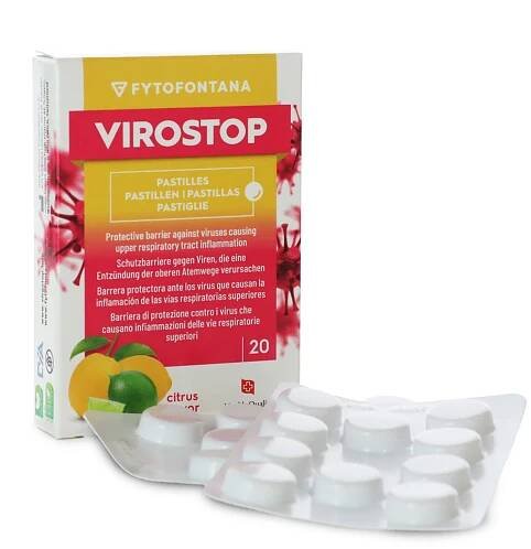 Pastilky VIROSTOP citrus, 20 ks | Unizdrav.cz