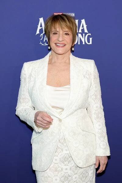Patti LuPone attending the 'Agatha All Along' Emmy FYC Event in Los Angeles, California, on April 19, 2025