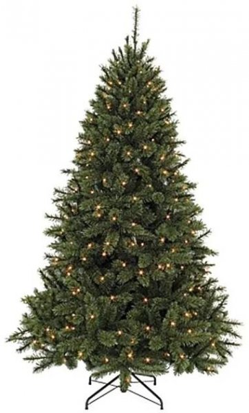 Bristlecone Vánoční stromek umělý s LED světýlky, 155 cm
