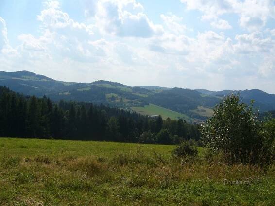 Z Valašské Bystřice na Velkou Lhotu