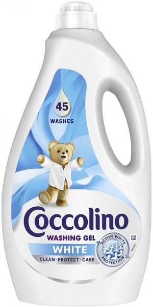 Coccolino Care Gel na bílé prádlo 1,8L 45 praní