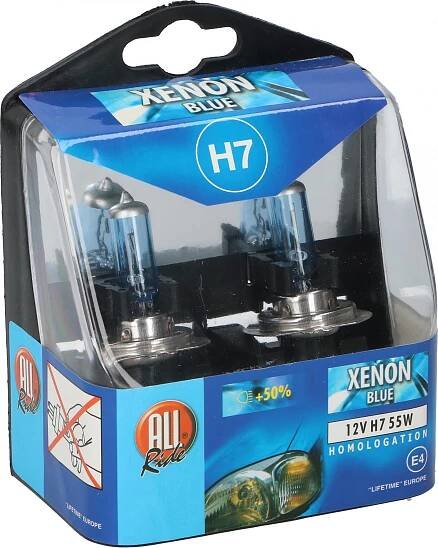 All Ride Xenon Blue H7 12V od 150 Kč
